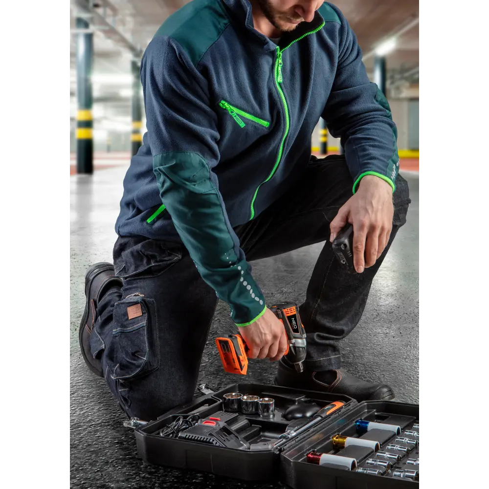 Брюки рабочие 5 карманов Neo Tools Denim темно-синие размер M рост 175 84789476 STLM-2183992  - Вид №7