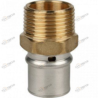 Муфта переходная STOUT 26х1" НР под пресс SFP0001000126