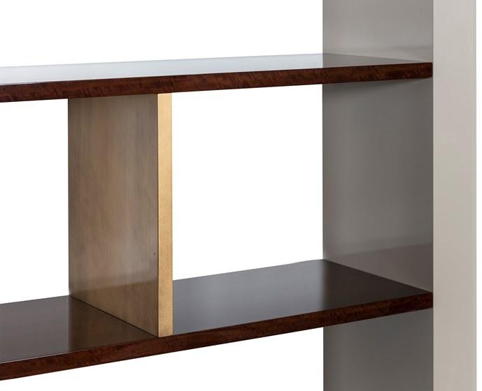 Stylish Club Открытый лакированный деревянный стеллаж Kensington Scf.k22 - Вид №2