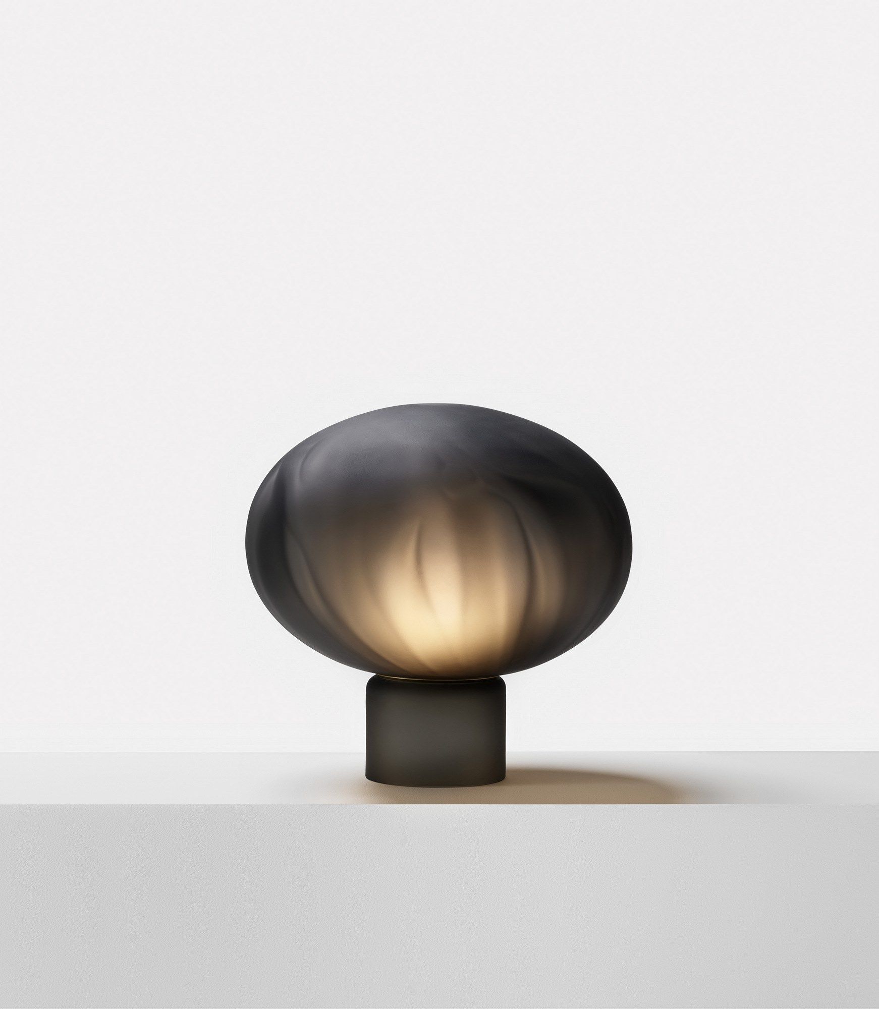 Алюминиевая и стеклянная светодиодная настольная лампа Ross Gardam Méne ARCH-00008728 - Вид №6