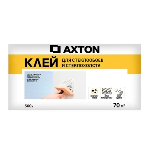 Клей Axton для стеклообоев и флизелина - профессиональная фиксация 70 м² 89346010