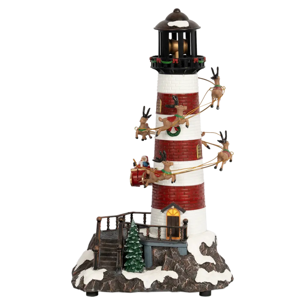 89368026 Новогодняя композиция светящаяся Маяк STLM-1546596 Santreyd  - Вид №3