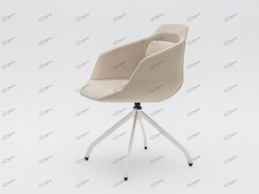 MDD Стул на козелке из ткани с подлокотниками Ultra Ufp7