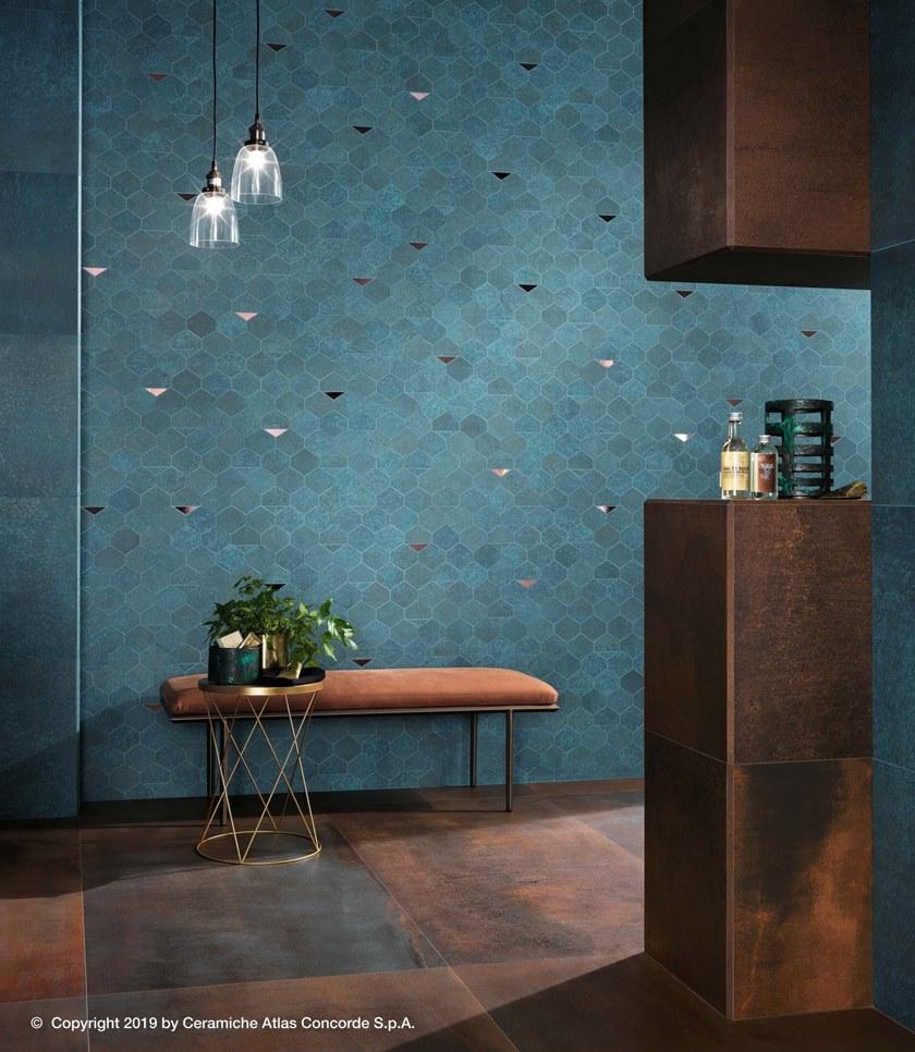 Atlas Concorde Белая плитка для стен с эффектом металла Blaze sun-id-1480586 - Вид №41