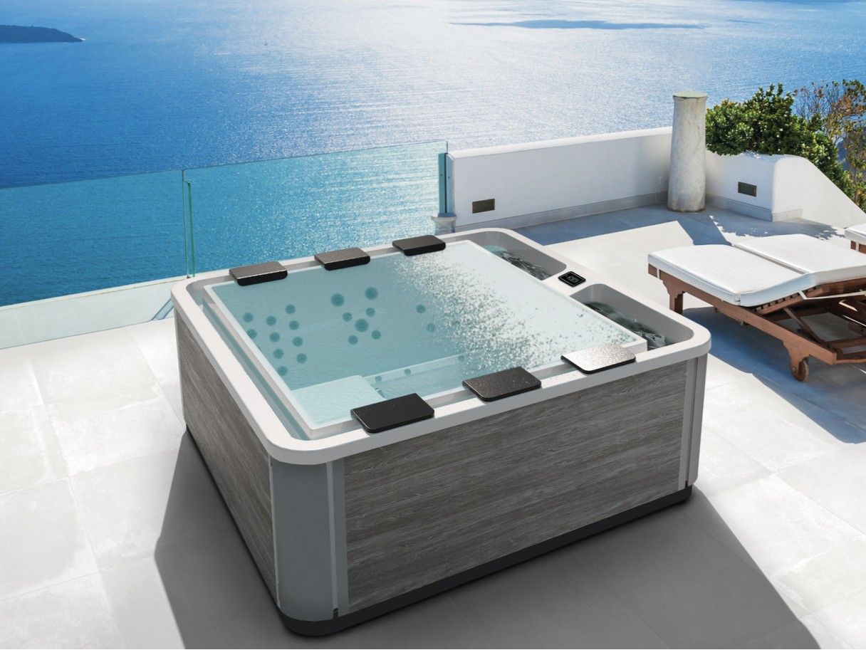 6-местный пейзажный мини-бассейн для наружного применения Kinedo A700 ARCH-00038912 - Вид №1