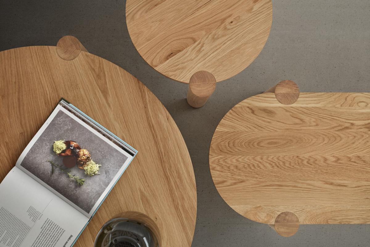 085001 Журнальный столик круглый Omelette Domus - Вид №2