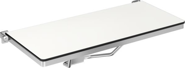 900.51.212XA Складное сиденье для душа, прямоугольное (ada) HEWI System 900