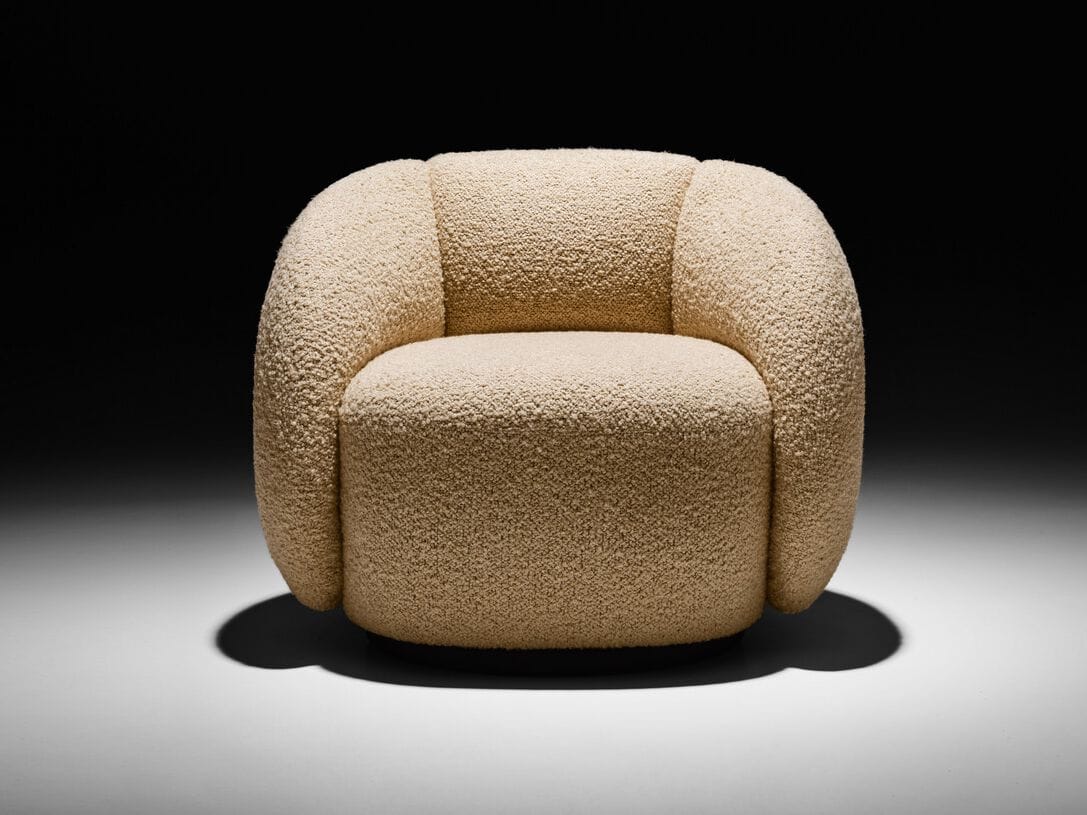 Тканевое кресло с подлокотниками Twils BRIOCHE ARCH-00057075