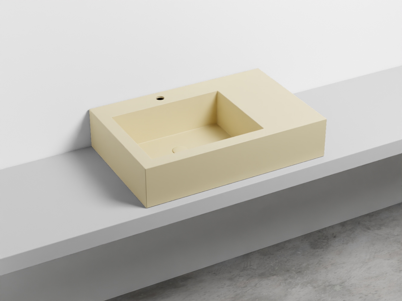 NALAMSX-CN Керамическая раковина с 1-им отверстием, чаша слево cielo I Narcisi Ceramica Cielo