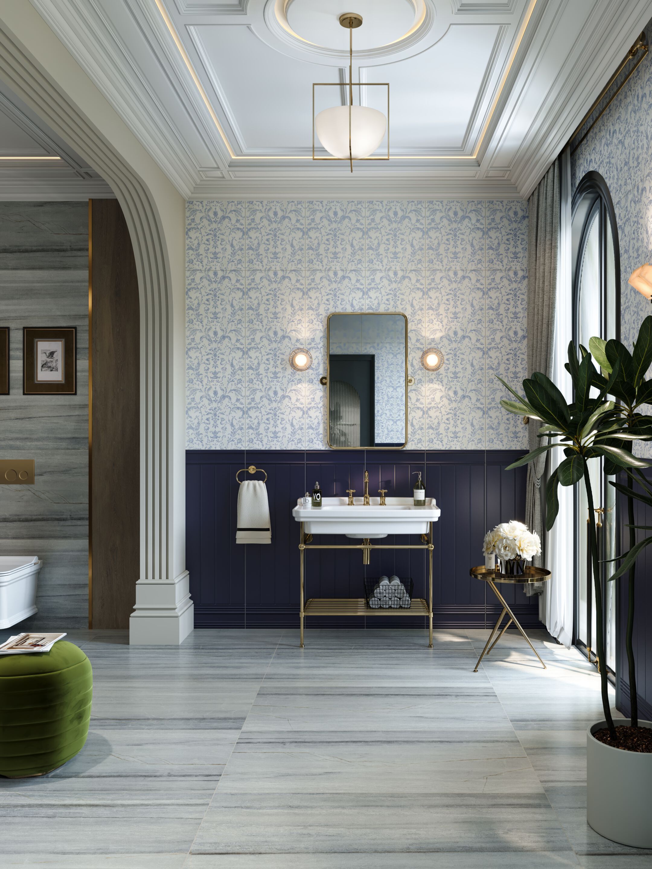 Керамогранит Kaleseramik ванная комната ARCH-00079984 - Вид №3