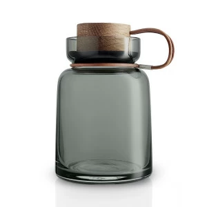 Банка с дубовой крышкой 700 мл серая Silhouette EVA SOLO  00-3872312 Бежевый;серый