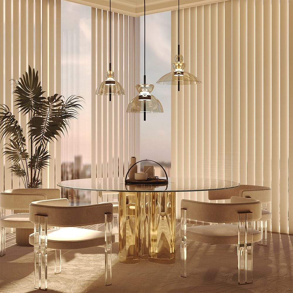 Стеклянный светодиодный подвесной светильник Maytoni BANGKOK ARCH-00060025 - Вид №2