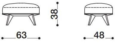 Désirée divani Съемное тканевое кресло с подставкой для ног sun-id-1466457 - Вид №8