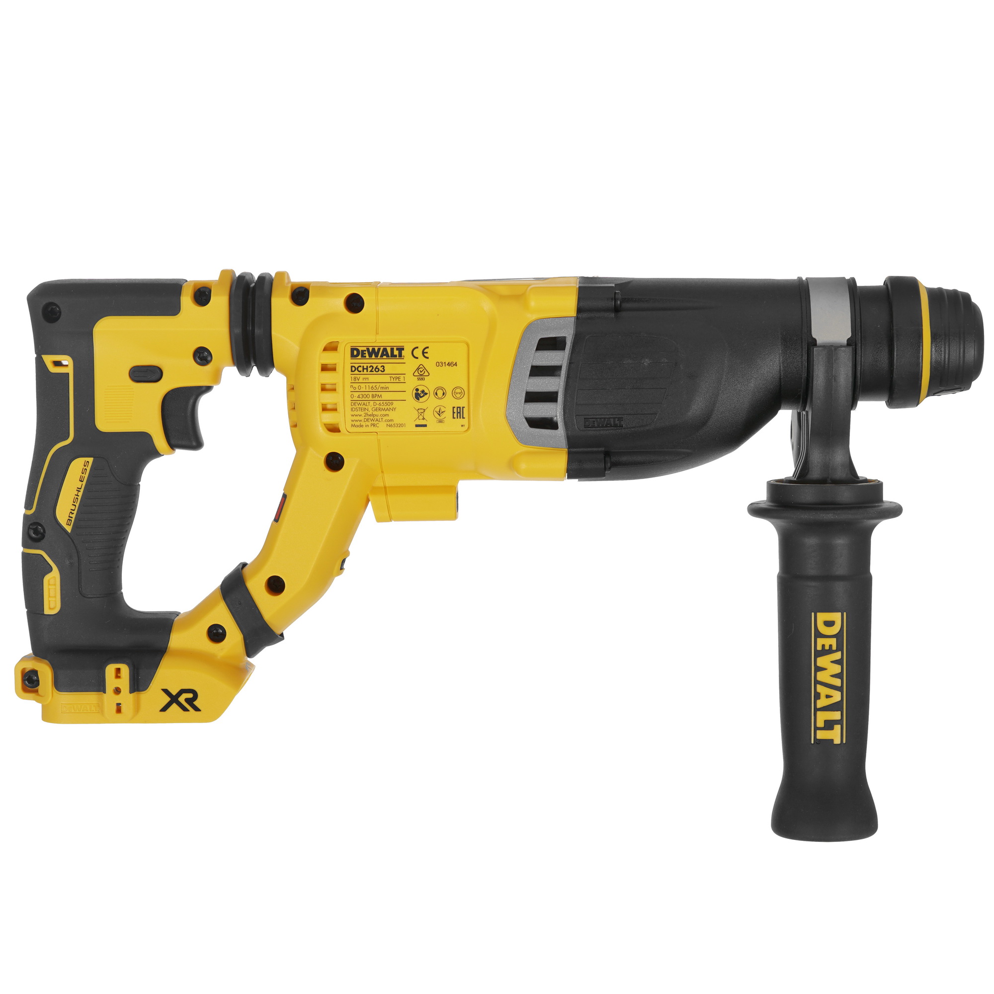 Перфоратор DeWalt DCH263N XR FLEXVOLТ 18/54V , Без ЗУ, Без АКБ 5301998 STDN-0117139 - Вид №1