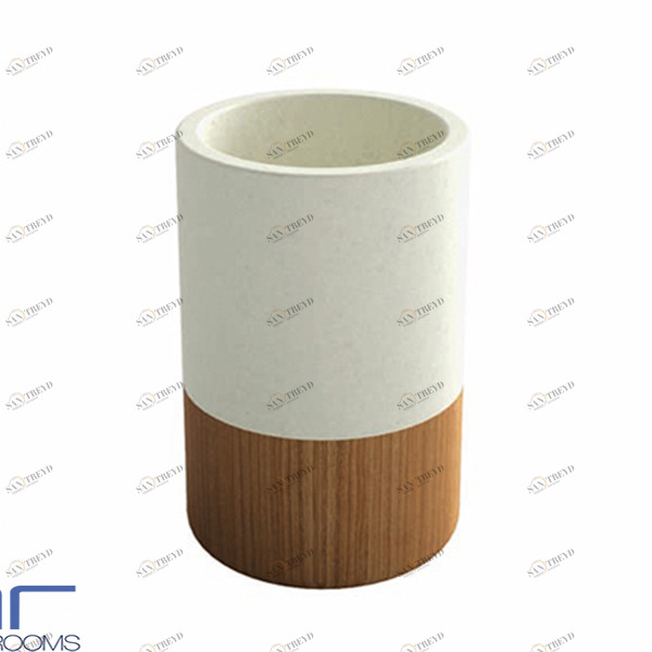 СТАКАН ДЛЯ ЗУБНЫХ ЩЕТОК НАСТОЛЬНЫЙ BERGEN SALGAR Аксессуары для ванной BERGEN 21740