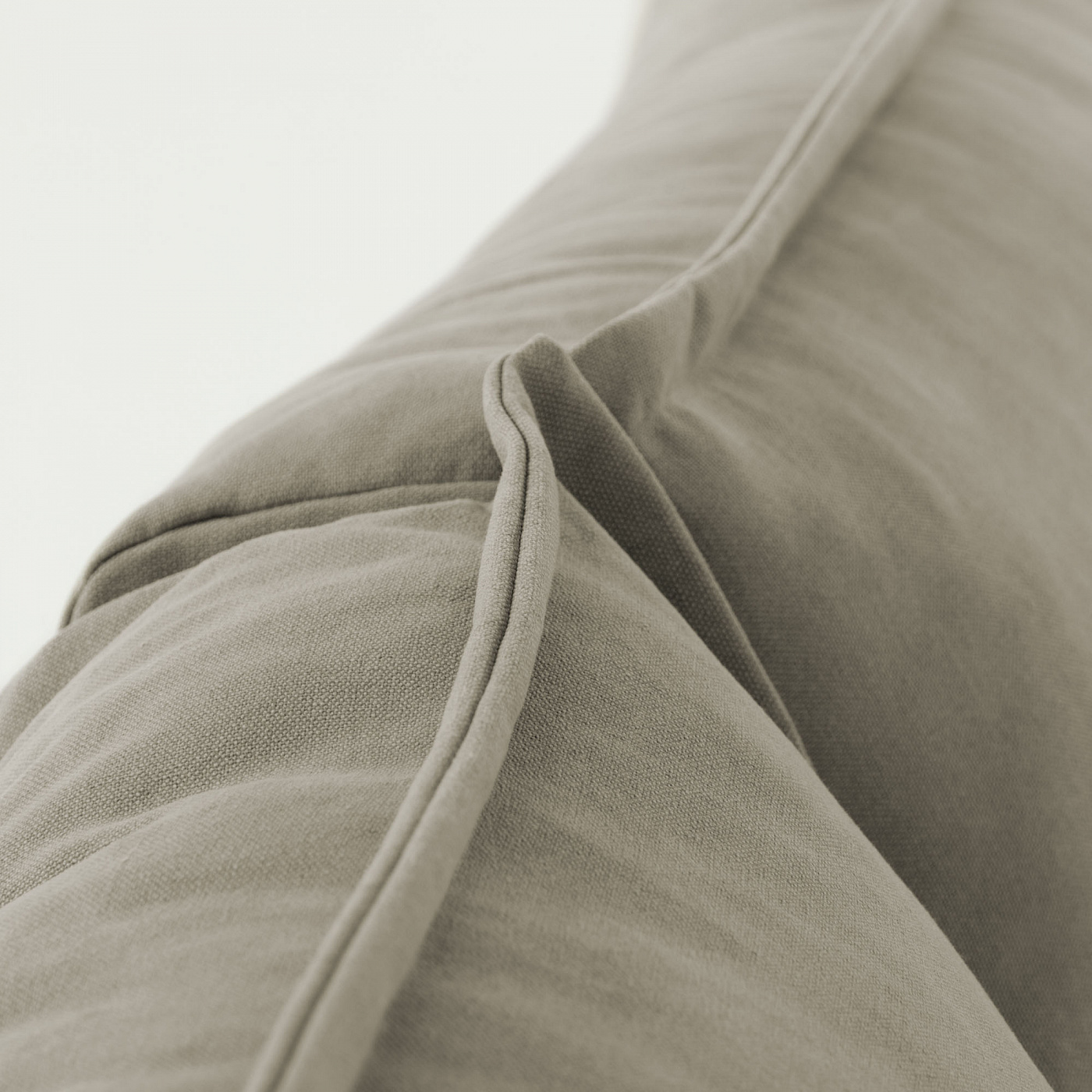 071150 Диван 160cm полиуретан бежевый La Forma Samsa  - Вид №1