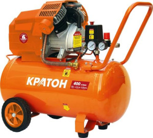Компрессор поршневой безмасляный Кратон AC-400-50-DDV 9112035