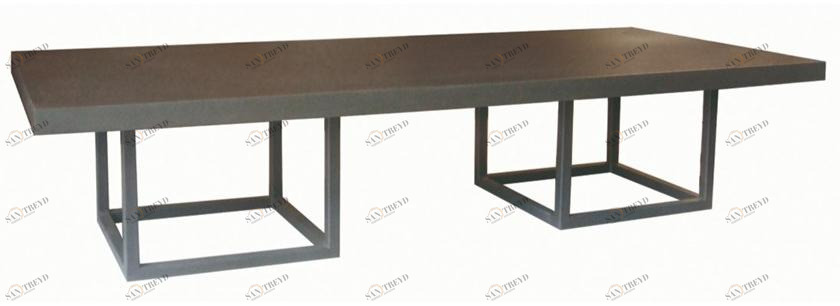 Ph Collection Прямоугольный журнальный столик из стали и дерева sun-id-1410900