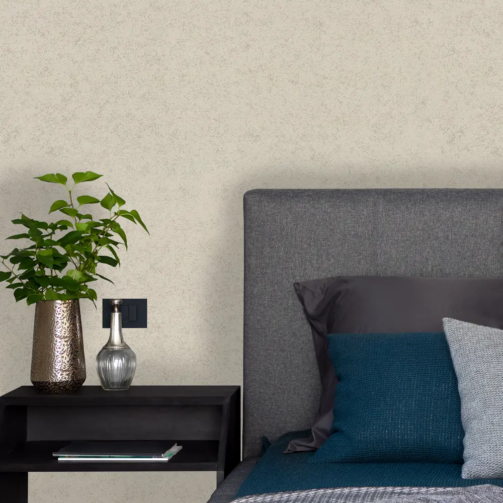 Обои флизелиновые Euro Decor Halo 1 серые 1.06 м ED7347-23 89450794 STLM-2090844 - Вид №3