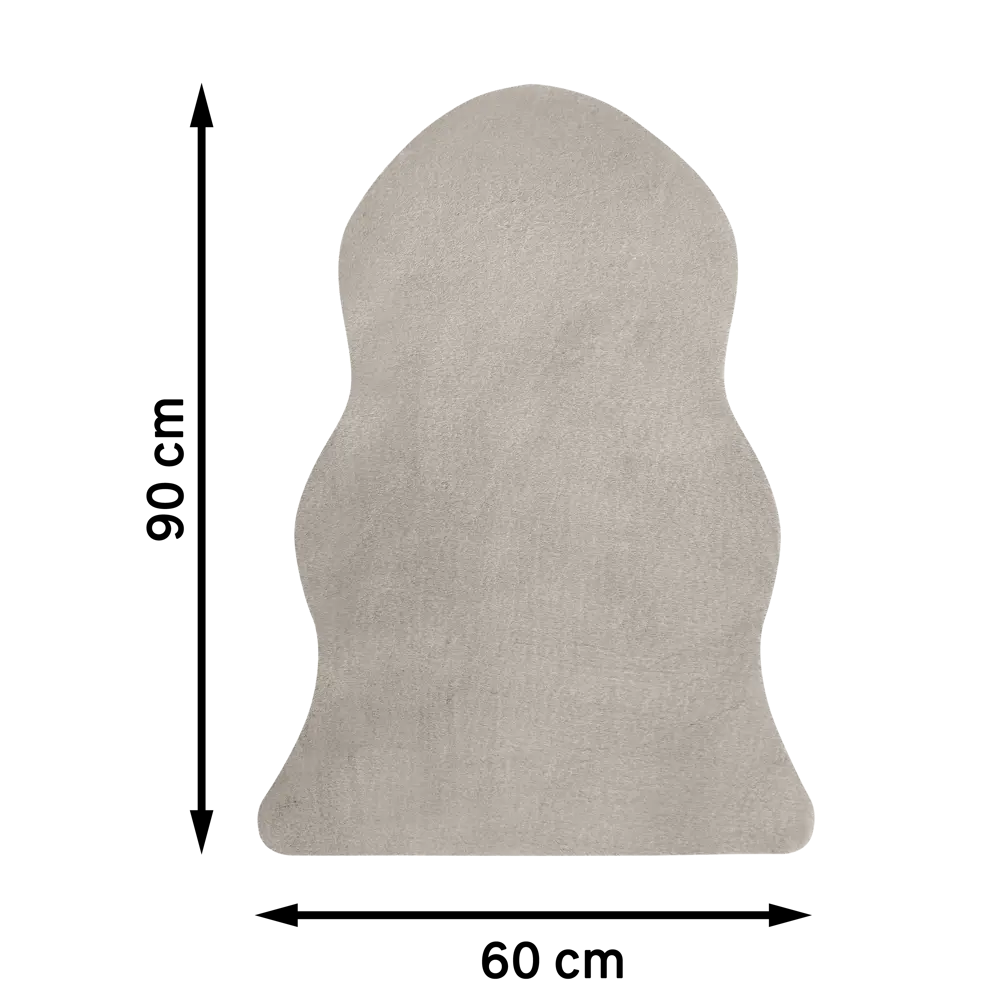 INSPIRE BIANCA - Искусственная шкура под кролика для уютного интерьера 83235384 STLM-0039665 - Вид №7