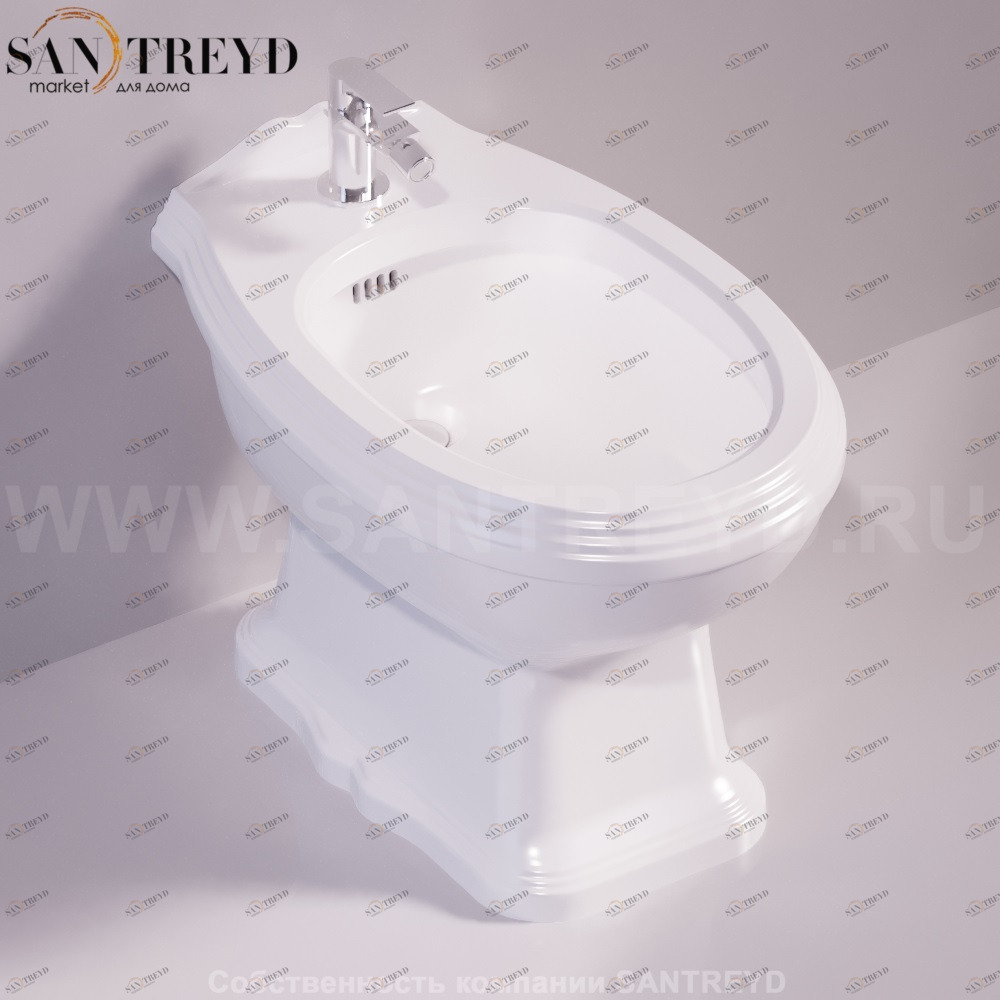 AR823BIANCO Биде напольное Arcade Simas