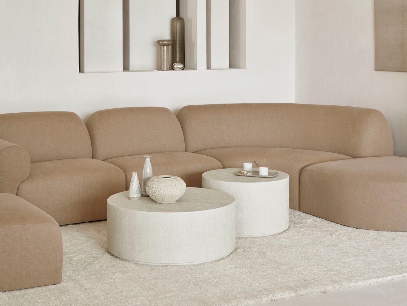 Модульный тканевый диван Ethnicraft BULKY ARCH-00107773 - Вид №4