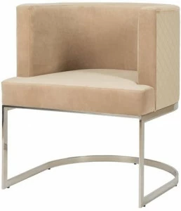 Stylish Club Мягкое кожаное кресло с подлокотниками Club Scf.cl12