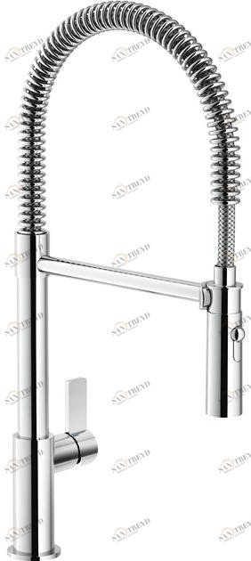 Nobili Rubinetterie Хромированный кухонный смеситель на одно отверстие Flag Fl96320/1cr