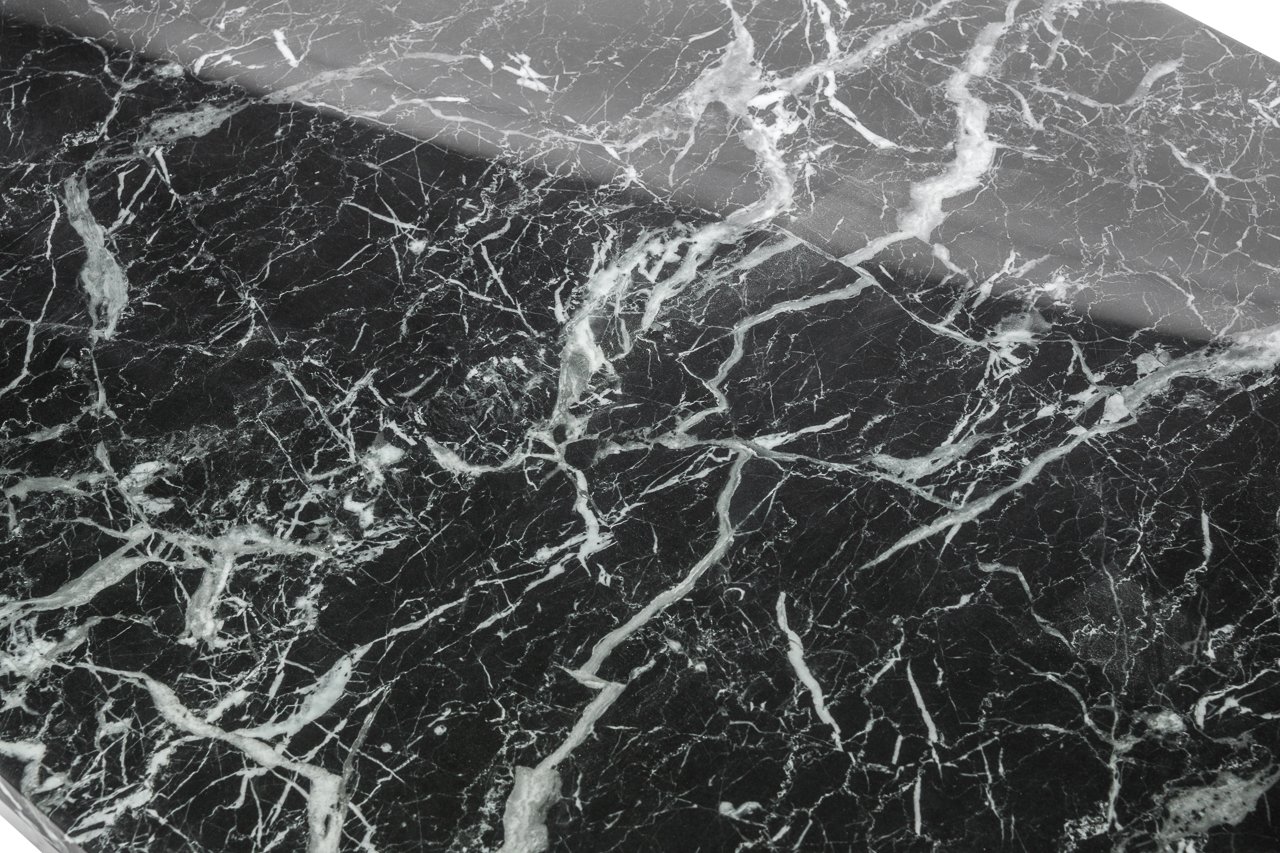 Обеденный стол прямоугольный темно-серый искусственный мрамор на основании хром 180 см Donna ДОМАШНЯЯ ОБСТАНОВКА SKY 045152 Серый;хром Santreyd - Вид №3