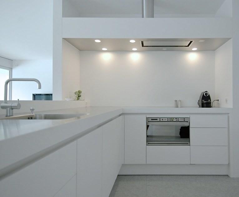 Strato Cucine Кухня с островом в белом стратоколоре Igloo sun-id-1348690 - Вид №8