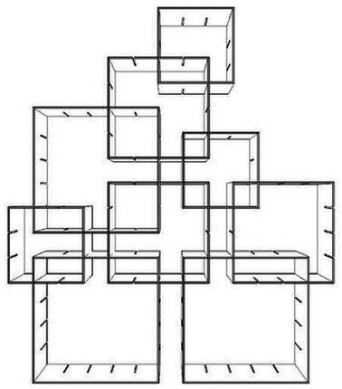 Müller Small Living Модульный книжный шкаф  Kx200-312  - Вид №29