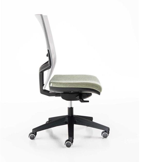 ESTEL GROUP Поворотное офисное кресло из ткани с 5 спицами Easy b sun-id-1484046 - Вид №2