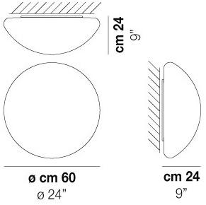 Vetreria Vistosi Стеклянный потолочный светильник Mia sun-id-1478851 - Вид №2