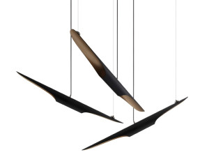 Железный подвесной светильник