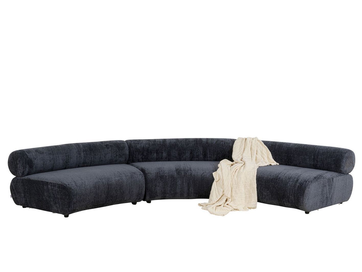 Модульный изогнутый диван из ткани KARE Design CIAO ARCH-00061424