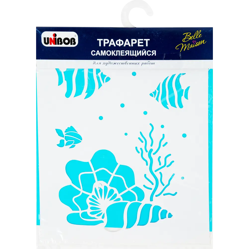 Трафарет самоклеящийся «Море» 25х30 см UNIBOB STLM-2170917 - Вид №1
