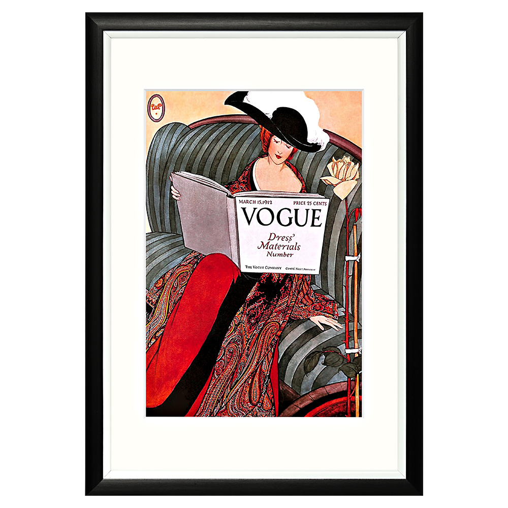 417320073_1818 Арт-постер «Vogue, март 1912» Object Desire 