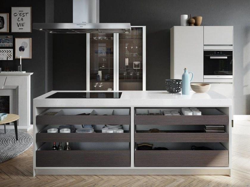 SieMatic Кухня без ручек с каменной мойкой sun-id-1504922 - Вид №2