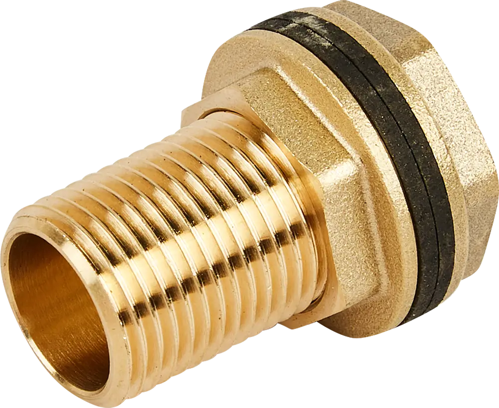 Штуцер для бочки BOUTTE 1/2" латунный с наружной резьбой 87271023