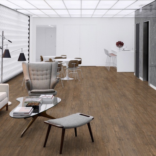 Пробка Wicanders Vinilcomfort Bark (Гладкая) 1220х185 мм B0V8001 - Вид №1