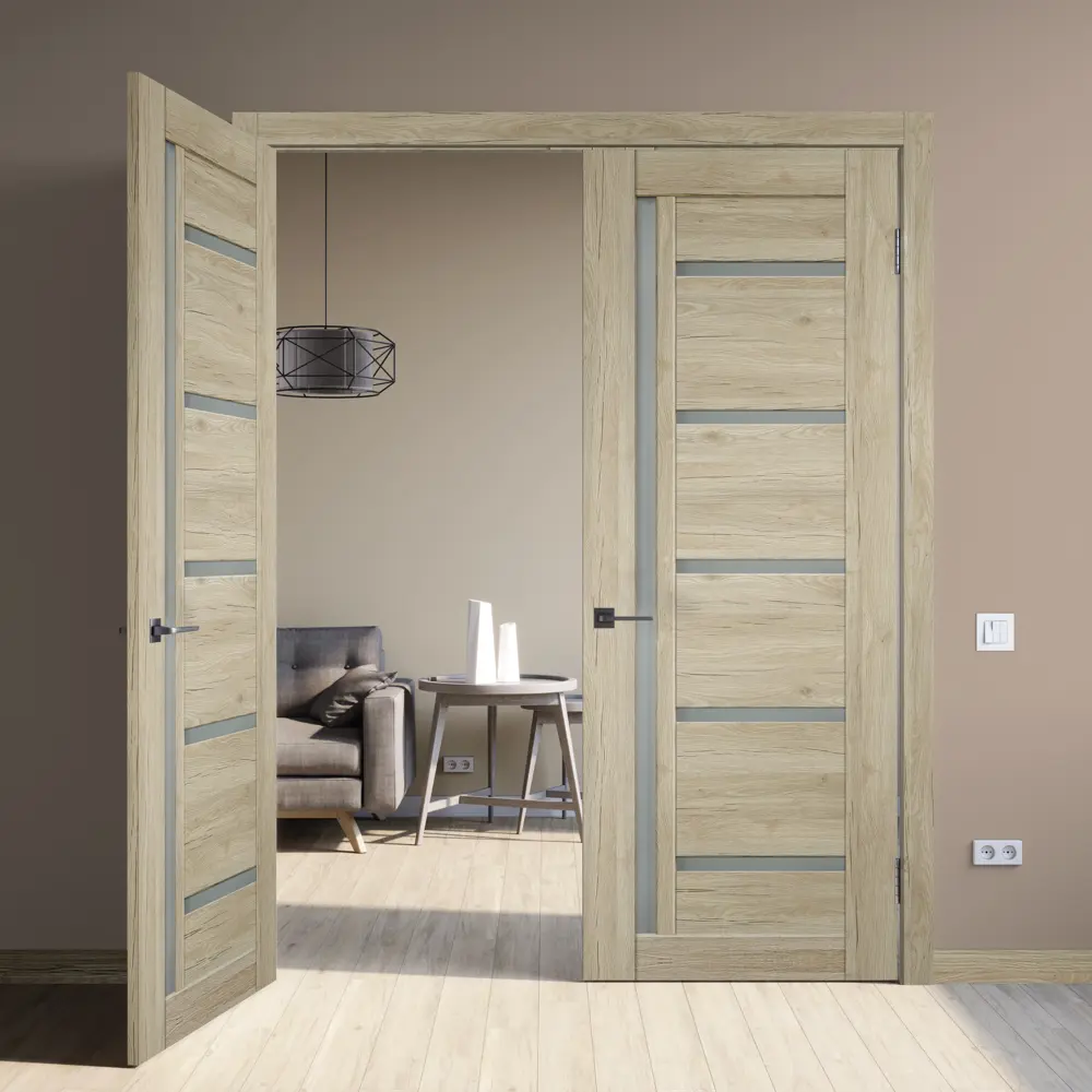 VELLDORIS Межкомнатная дверь Skyline 3 с серым дубом рустик 82656124 STLM-0032925 - Вид №5