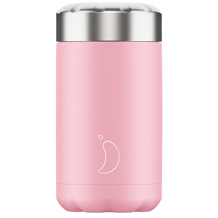 F500PAPNK Термос для еды food pot pastel, 500 мл, розовый Chilly's Bottles 