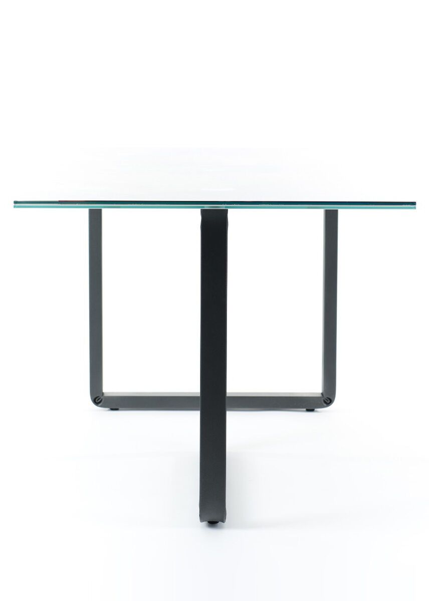 Прямоугольный стол из стали и стекла Situér Pop Corn [er] ARCH-00114205 - Вид №1