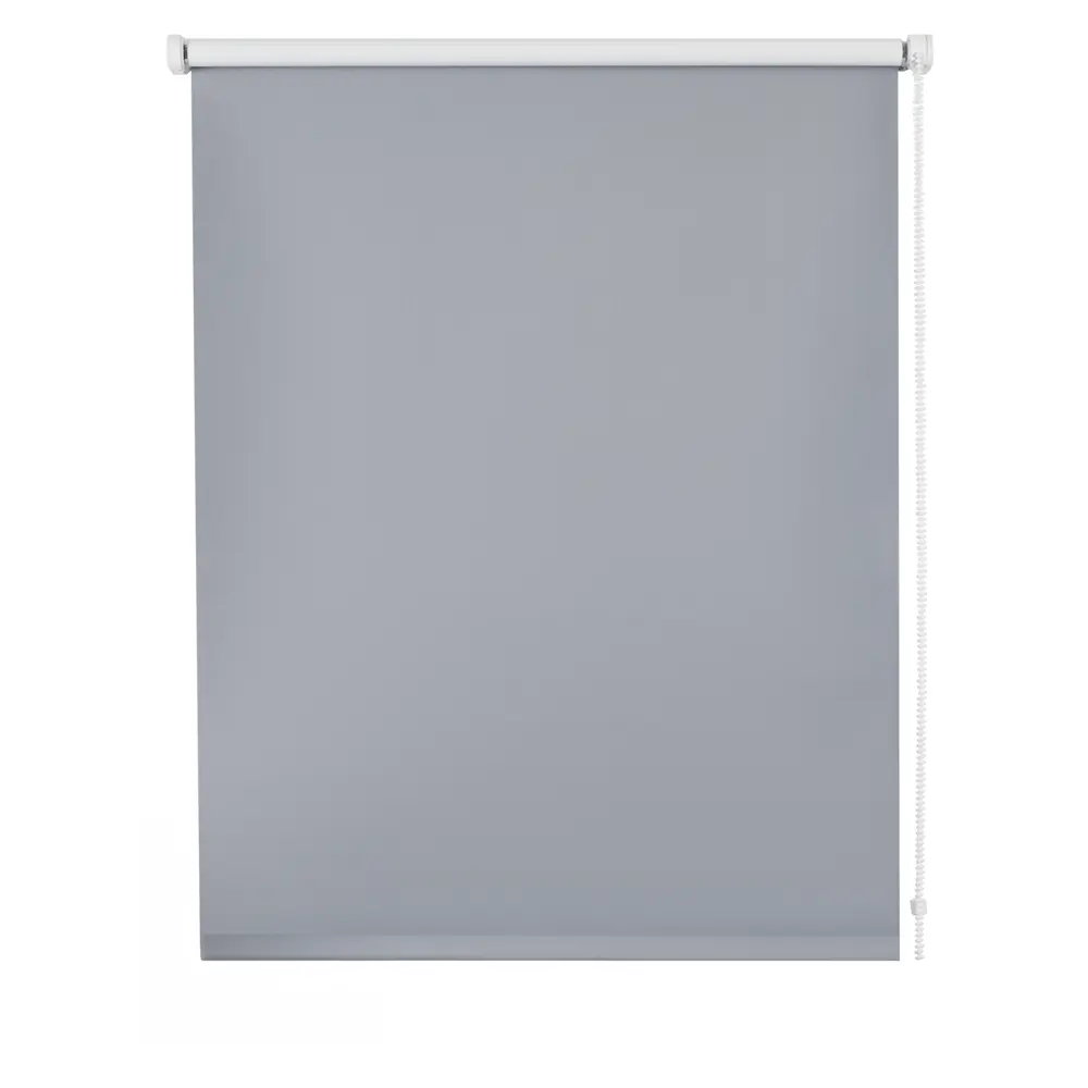 Штора рулонная блэкаут Inspire Santos 180x175 см серая Granit 3 82668335 STLM-2104941 - Вид №1