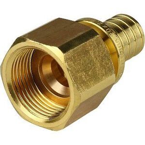 Переходник ВР 20x3/4" аксиальный для труб из сшитого полиэтилена STOUT