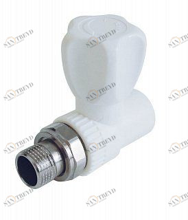 Вентиль KALDE полипропиленовый разборный прямой D20 3242VSR200B00