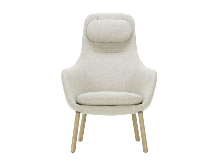Тканевое кресло с подголовником VITRA HAL Lounge ARCH-00081015 - Вид №1