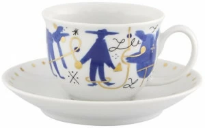 Vista Alegre Фарфоровая кофейная чашка с блюдцем Folkifunki 21127788