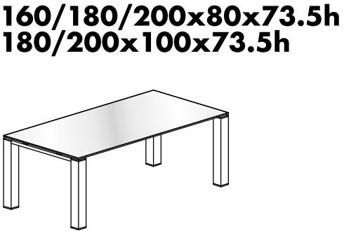 Bralco Стол с системой организации кабелей Jet evo sun-id-1358455 - Вид №1