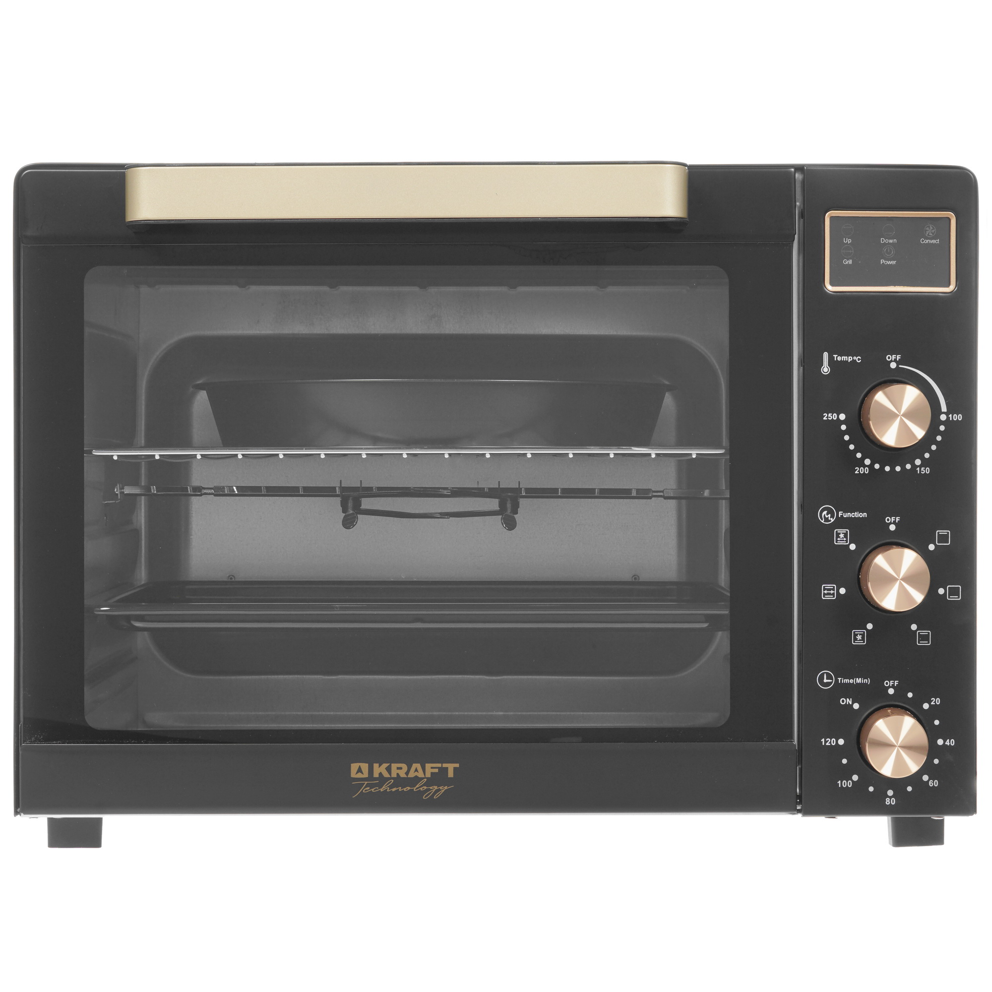 8199699 Мини-печь Kraft Technology TCH-MO 6012 RKDGLB черный STDN-0107629 